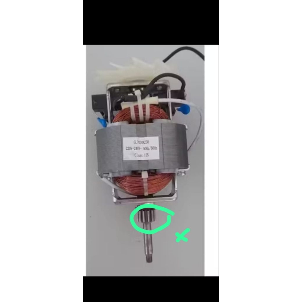 Mesin Food Chopper Oshiyama, Tanpa Gear