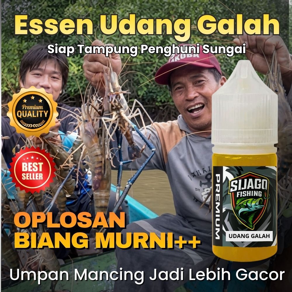 Essen Udang Galah Lobster Air Tawar/Air Payau Ampuh Anti Boncos