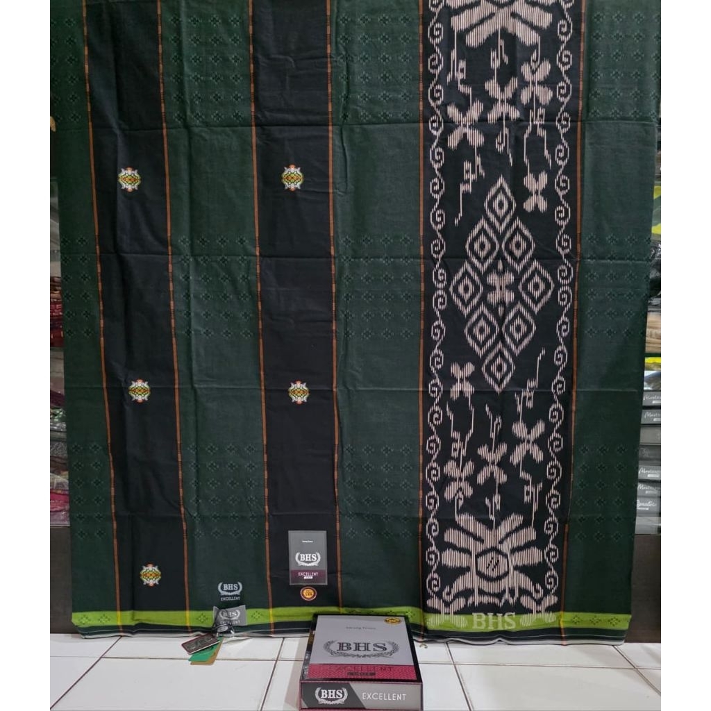 Sarung BHS Excellent Mercerized SKT Motif SGA SGS SGK SGB TUR DLL Silver