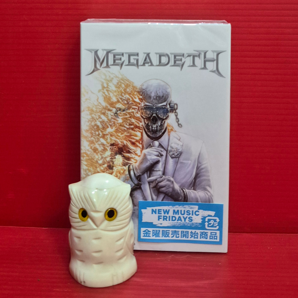 Kaset Megadeth - Megadeth Japan OBI Slipcase with Bonus Track