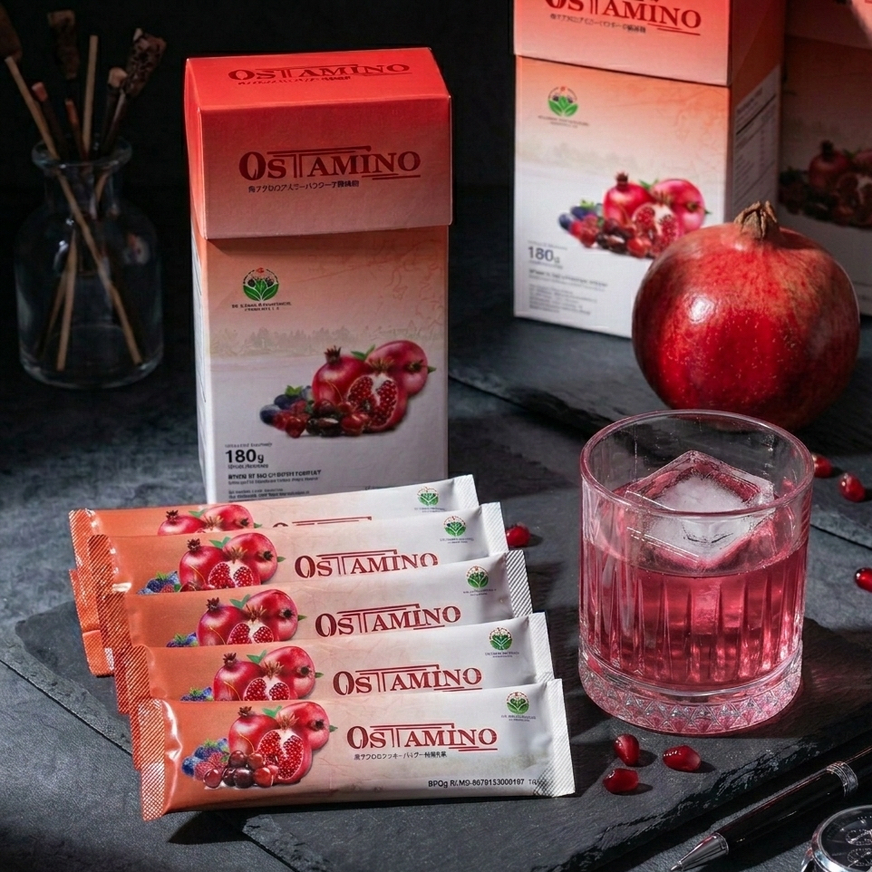 OSTAMINO Paket Stamina Pria [Isi 3 Box] + FREE Tumbler Eksklusif - Suplemen Vitalitas Alami Original