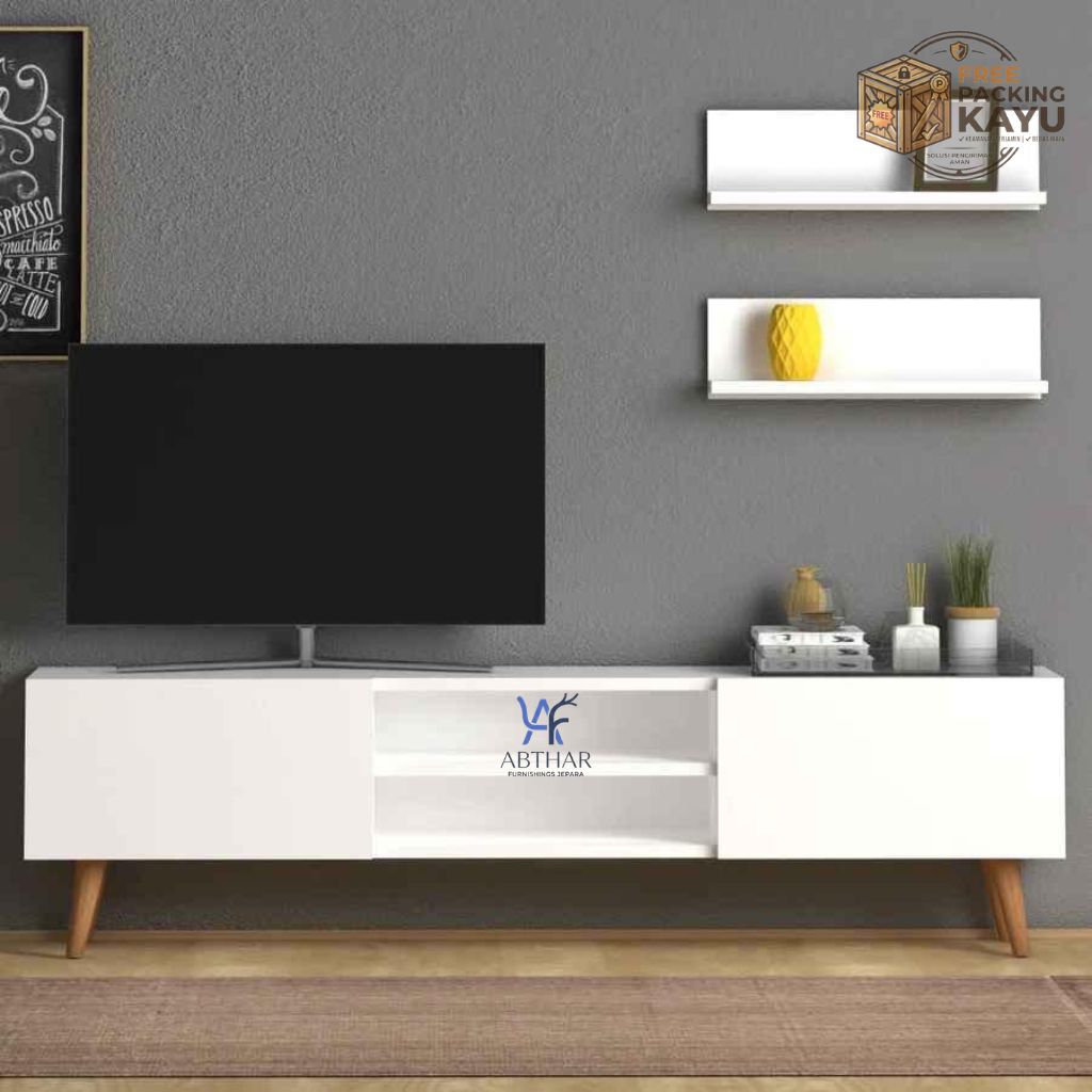 Meja tv minimalis cabinet Tv modern
