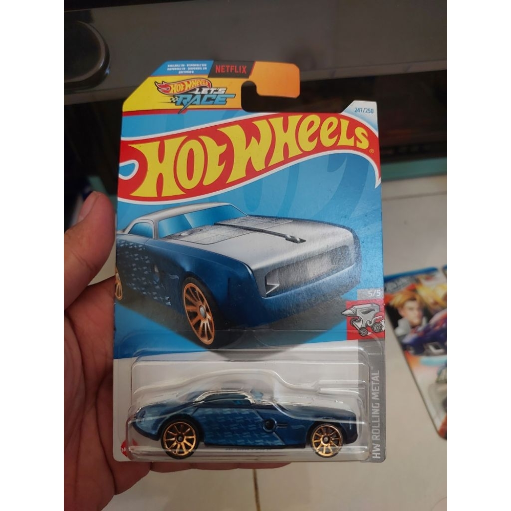 Hotwheels Hi Roller II biru Reguler