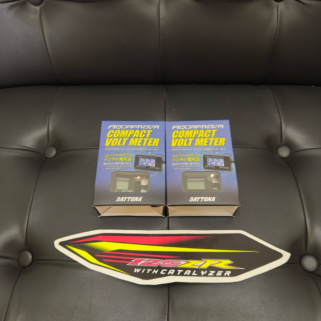 Voltmeter Daytona Aquaprova Original Japan