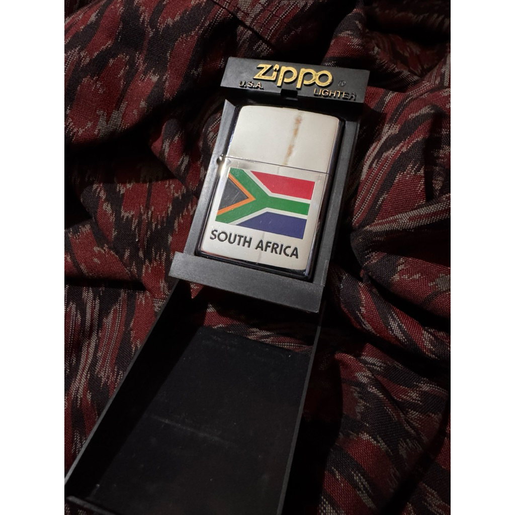 Zippo Rare south Afrika Double Stamp   New Original Autentic Zippo