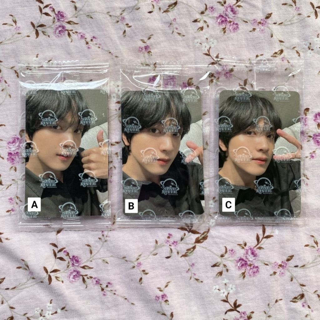 Official photocard haechan starriver a ver nct dream