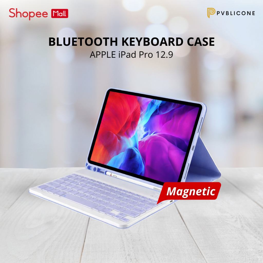 Smart Bluetooth Keyboard Case iPad Pro 12.9 inch