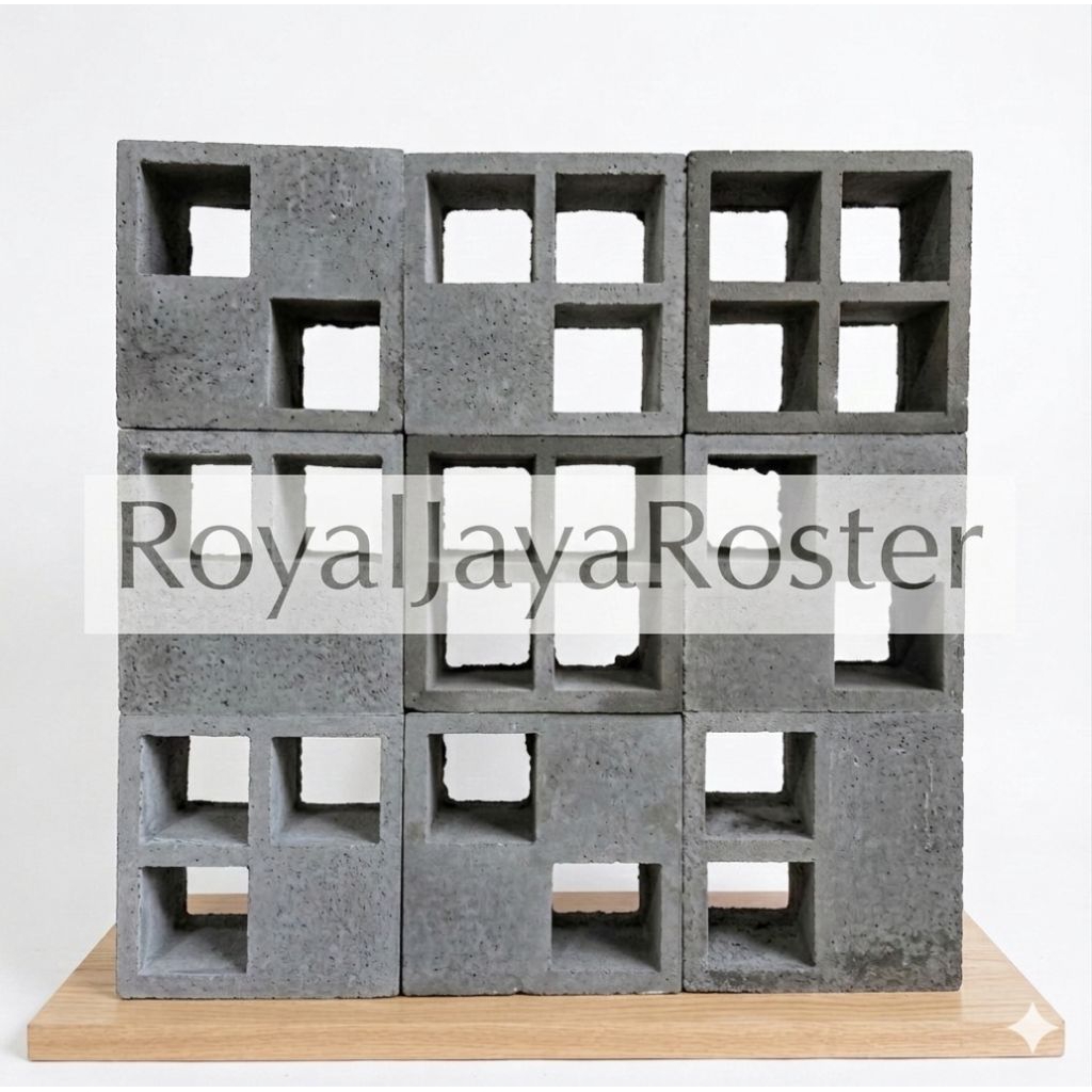 ROSTER BETON/ROSTER MINIMALIS/ROSTER MOTIF DADU