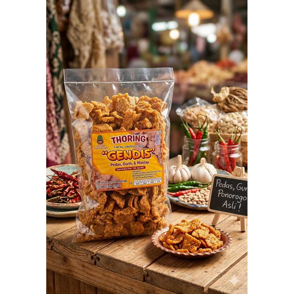 Thoring (Lentho Garing) Khas Ponorogo 250 Gram