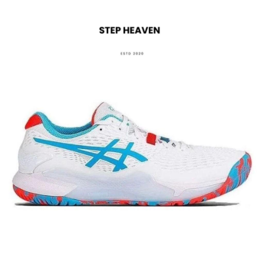 ASICS Gel Resolution 9 Clay White/Blue