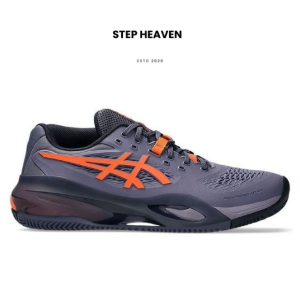 ASICS Gel Resolution x Clay Greyish Purple/Nova Orangee