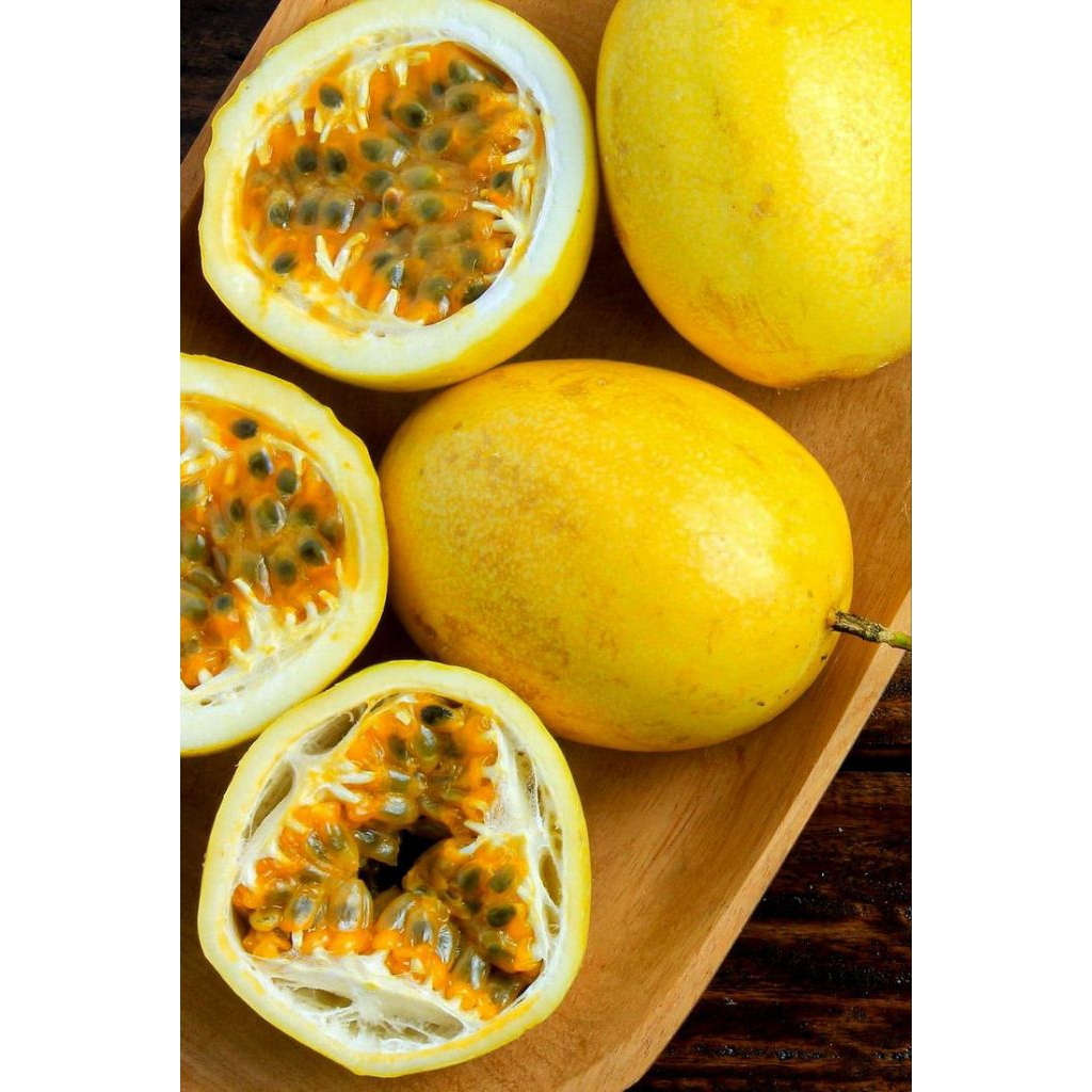 markisa kuning 1kg manis asem seger markisa kuning fresh