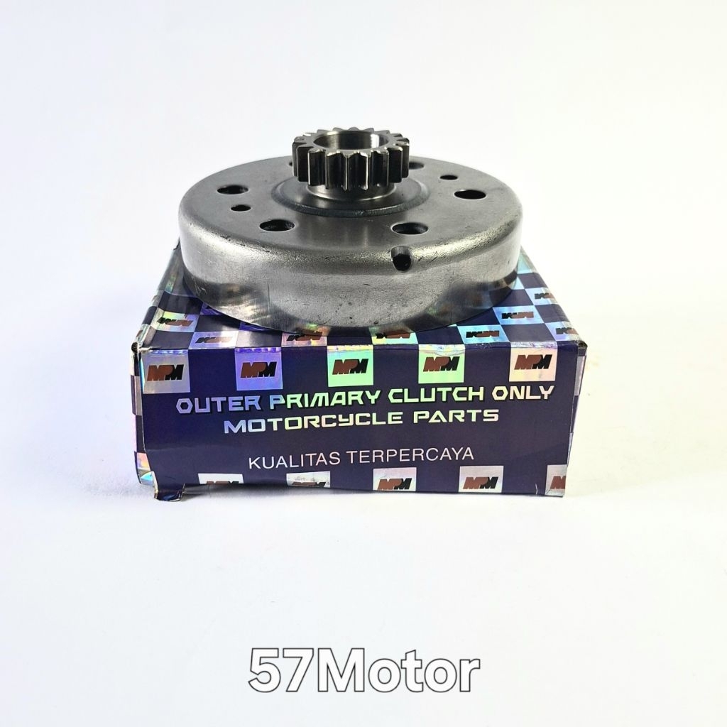 Rumah Ganda Jupiter Z / Crypton MPM 18T Mangkok Kopling Ganda