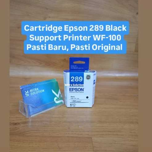 Epson 289 Black Tinta / Cartridge Original (WF-100 / WF100)