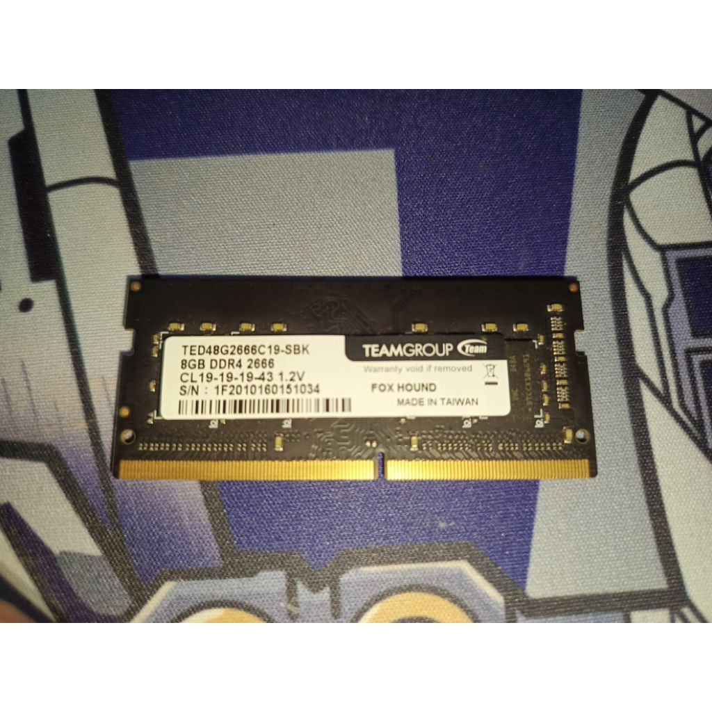 RAM DDR4 SODIM 8Gb 2666Mhz Team