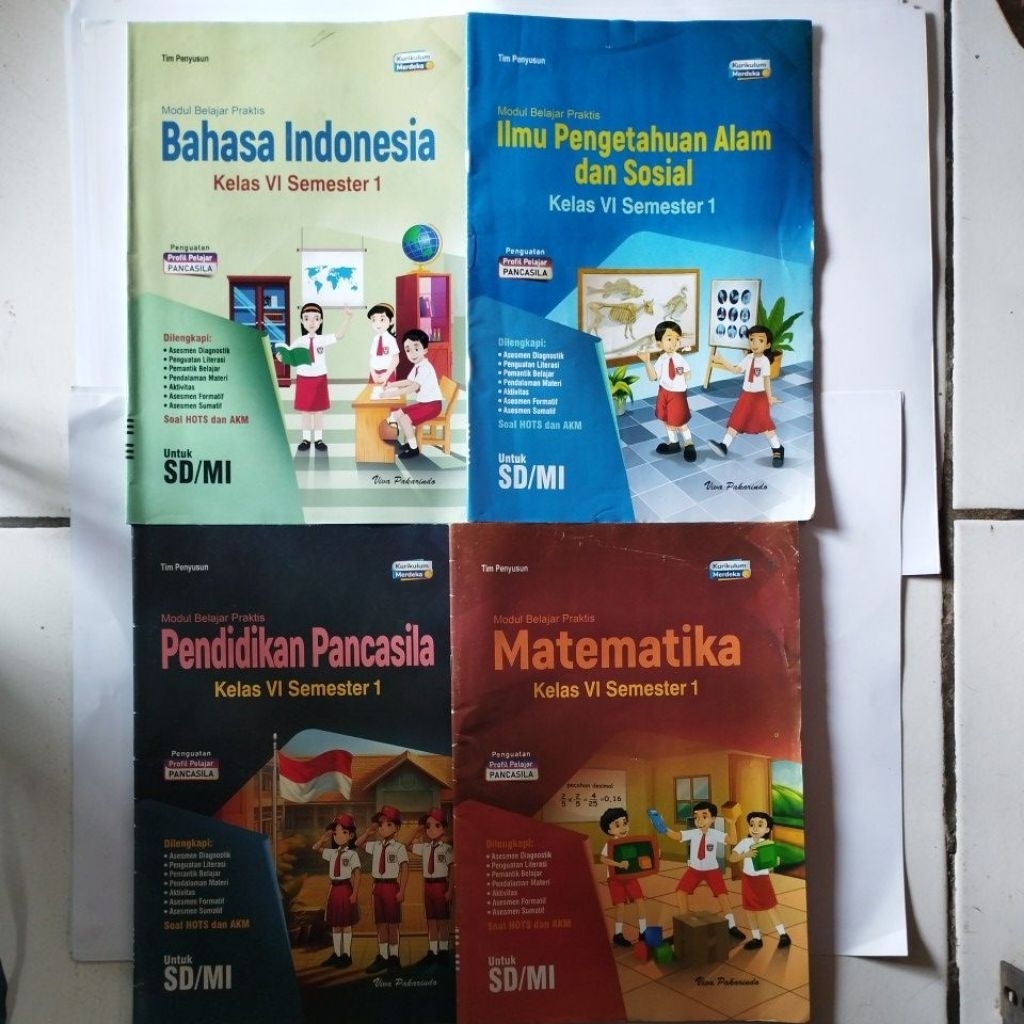 LKS ; KUNCI LKS : KELAS 6 SEMESTER 1, VIVA PAKARINDO