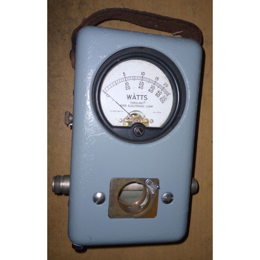 READY SWR POWER METER BUILD UP AMERIKA BIRD43 ORISINIL IMPEDANCE 50 OHMBIRD ELECTRONIC CORPORATION C