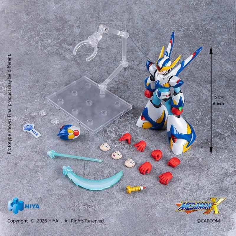 Hiya Toys 1/12 Scale Megaman X Falcon Armor [pre order]
