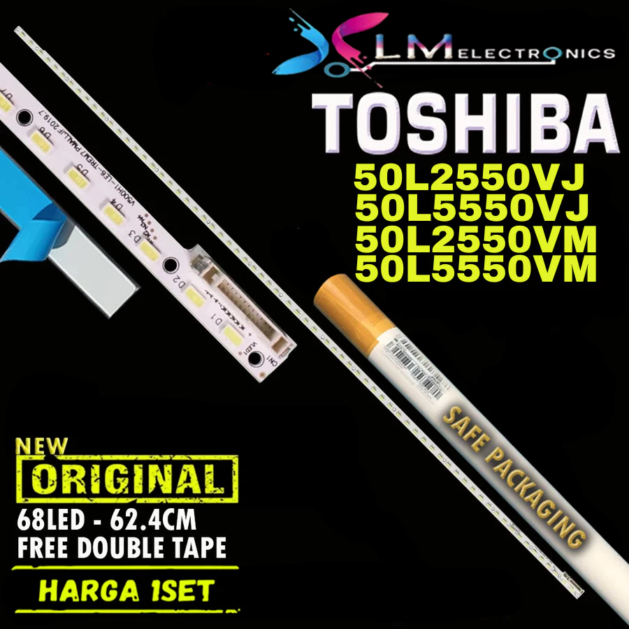 BACKLIGHT TOSHIBA TOSIBA 50L2550VJ 50L5550VJ 50L2550VM 50L5550VM 50 IN INCH