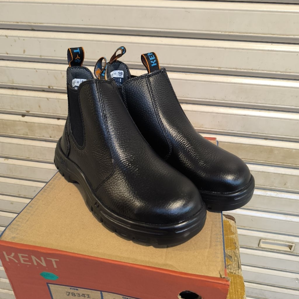 SEPATU SAFETY KENT MOLUCAS 78341 WARNA HITAM - KENT MOLUCAS - 78341 - SAFETY SHOES KENT