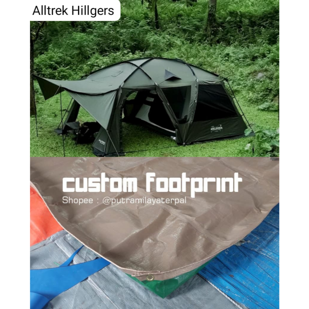 Footprint Tenda Alltrek Hillgers / Alas Tenda Alltrek Hillgers
