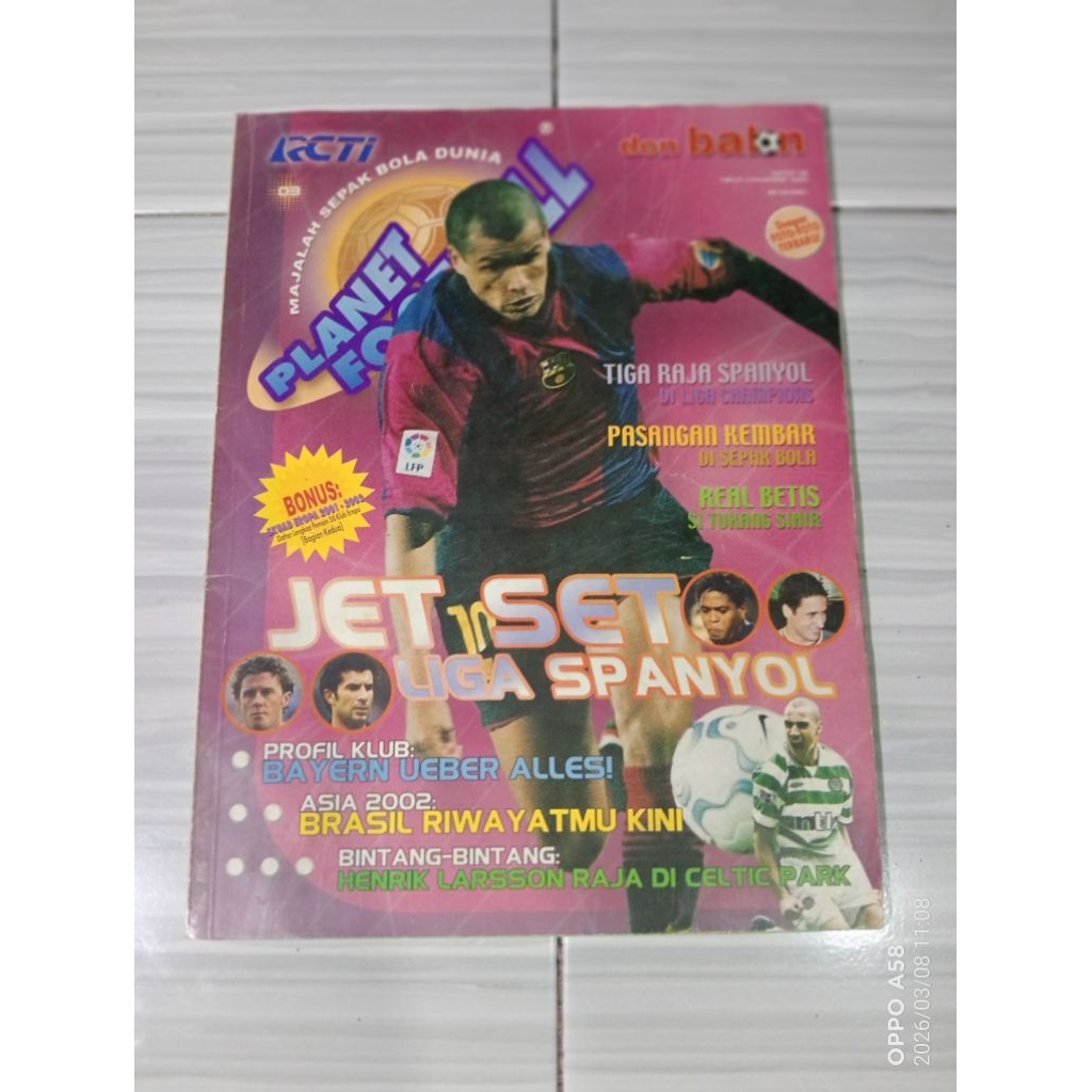 Majalah Planet Football Edisi November 2001