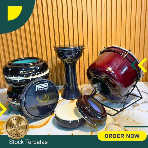 Rebana 1 Set untuk Anak SD Hadroh Banjari Terbangan