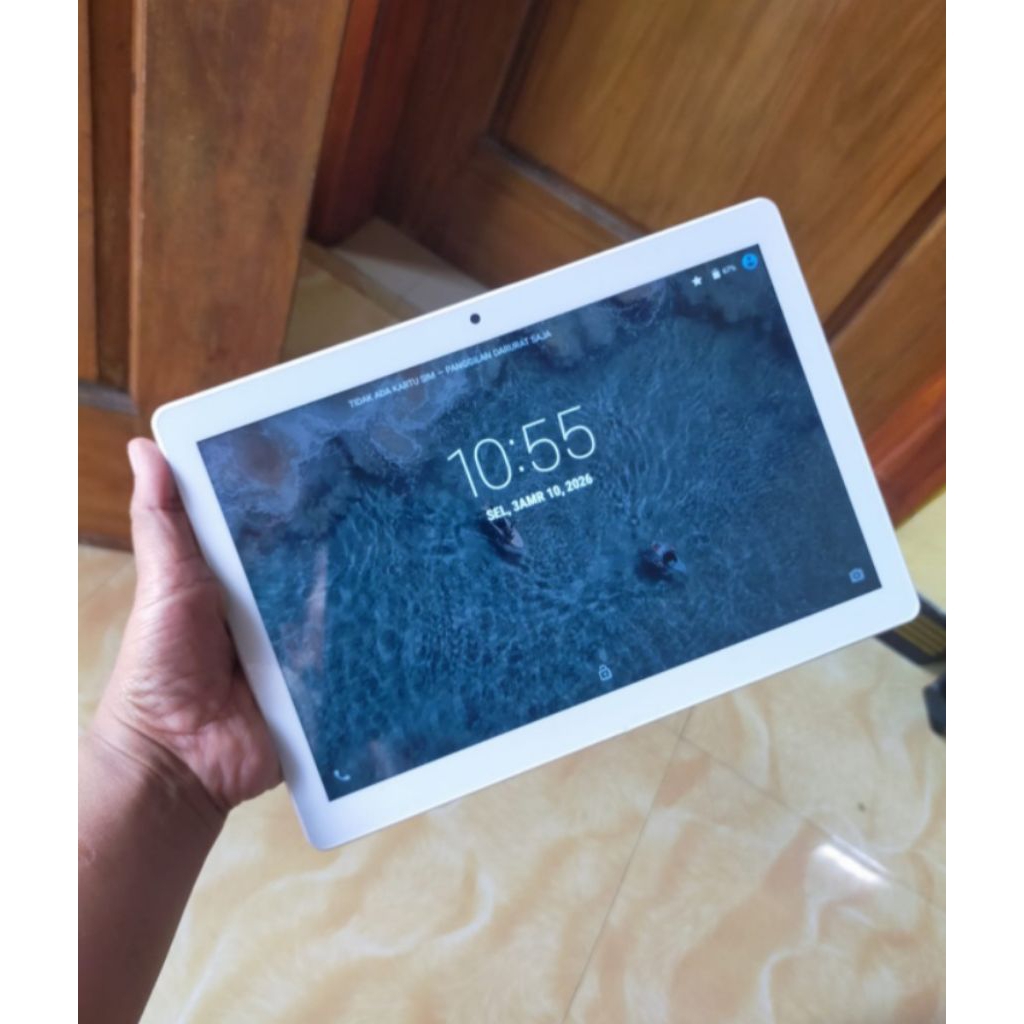 TABLET BEKAS NO MINUS TANPA CHARGER