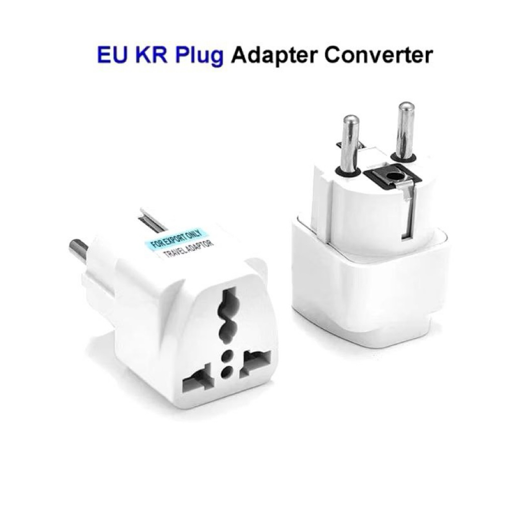 Over Steker Adaptor Kaki 3 ke 2 - Colokan Listrik - Colokan Charger Kaki 3 Adapter Universal
