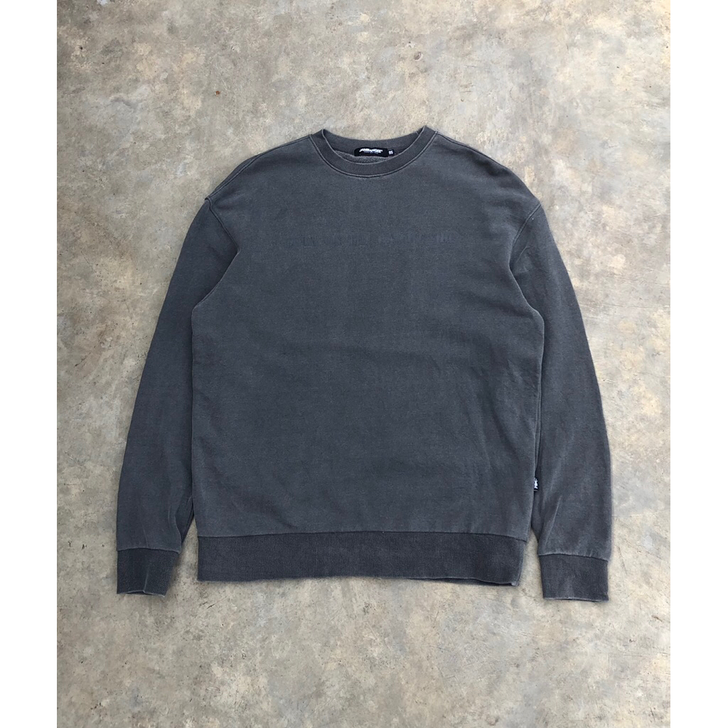 Crewneck Grey Stone Washed Jambange