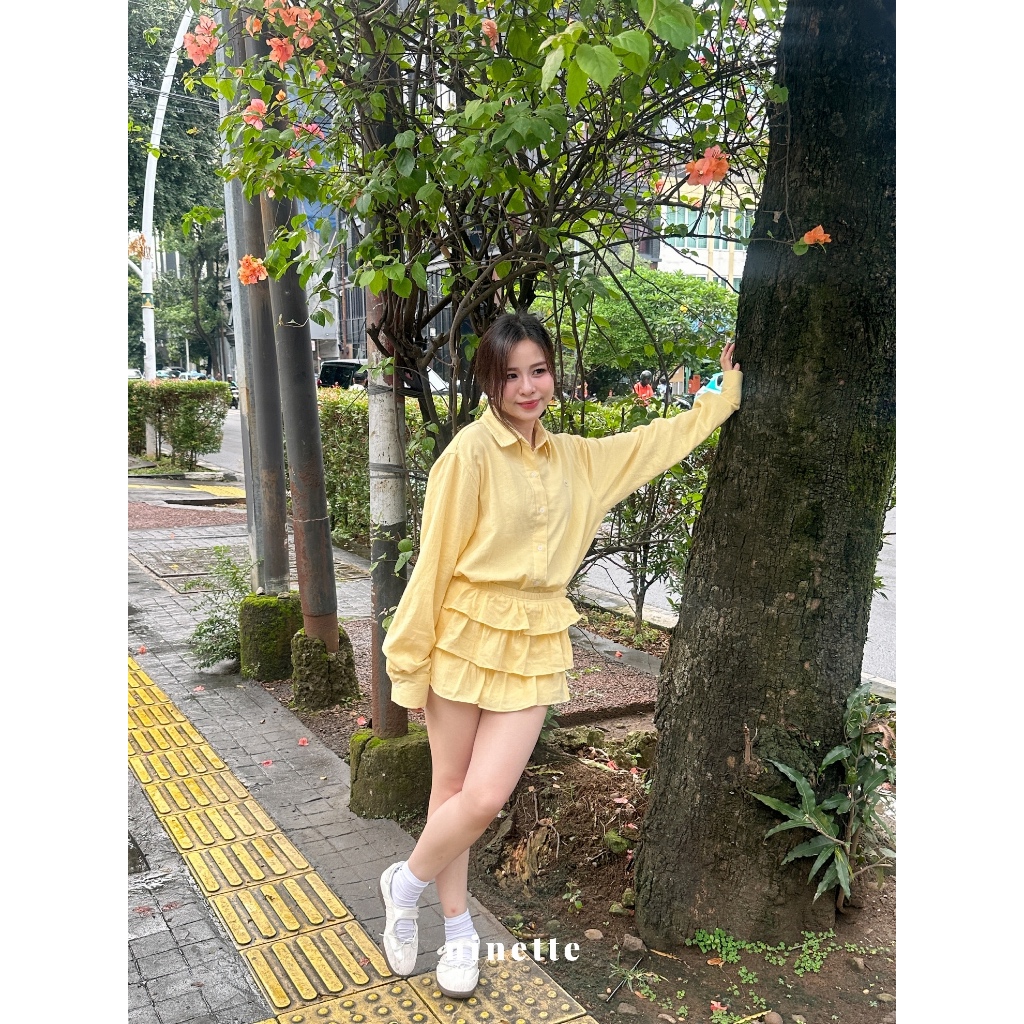 Ninette - Jojo Poplin Shirt & Skirt (Set)