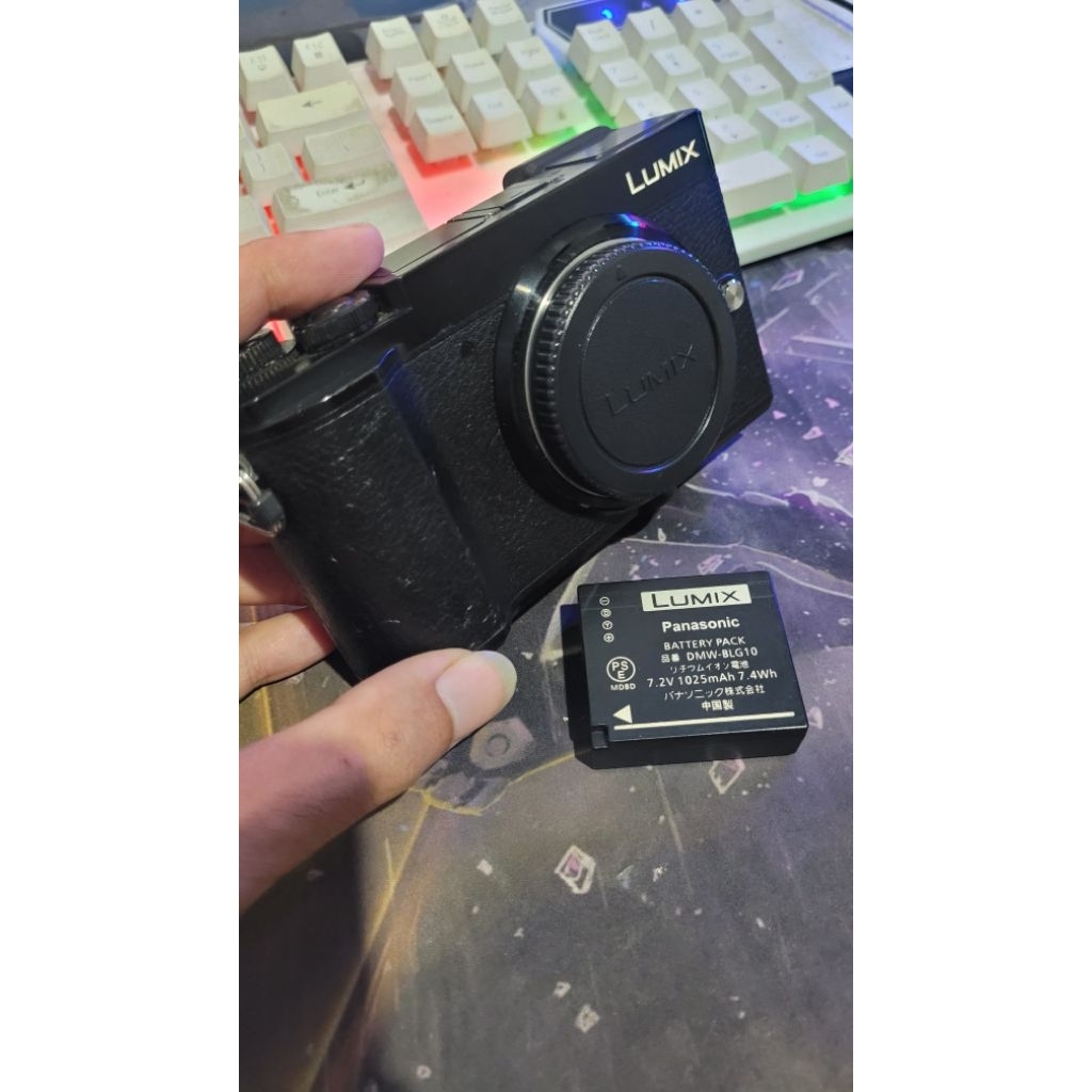 LUMIX GX9 BODY ONLY DAN BATERAI SC 9K