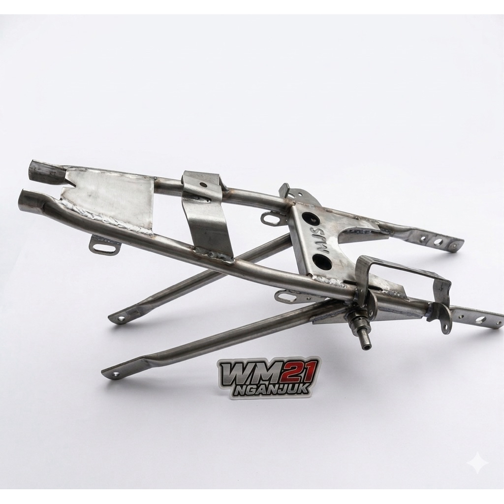 Rangka Belakang MJS GL100 Tatanan Set PnP - Tinggal Pasang Buntutan GL100 MJS Full Set Tatanan