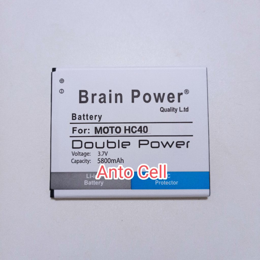 Baterai batre Motorola HC40 Moto C XT1755 / Moto E4 / Motorolla GK40 double power