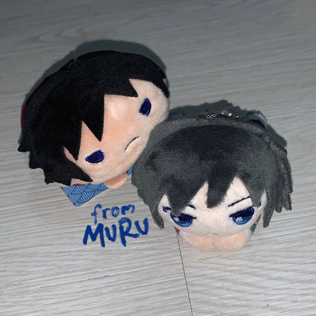 Plush Noru Hugchara Tomioka Giyuu | Kimetsu no Yaiba | Demon Slayer Plush Doll Boneka Capit