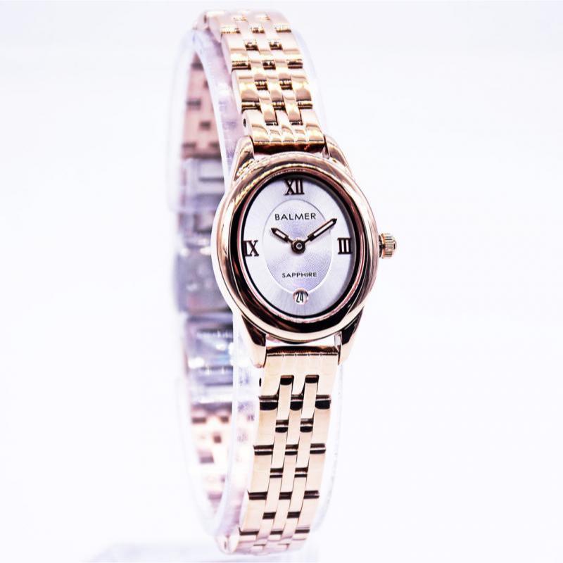 JAM TANGAN WANITA Balmer Sapphire B.8220LR Rosegold