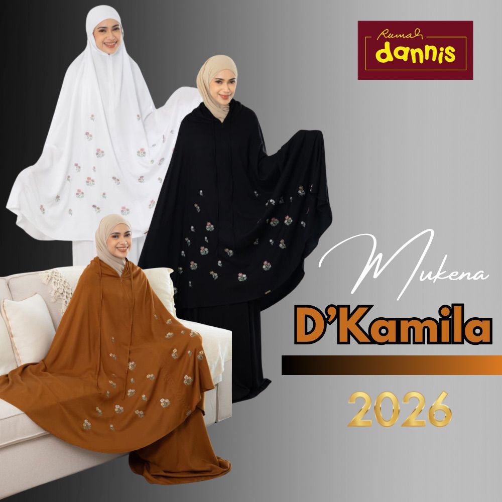 NEW COLLECTION MUKENAH D'KAMILA BY DANNIS COLLECTION