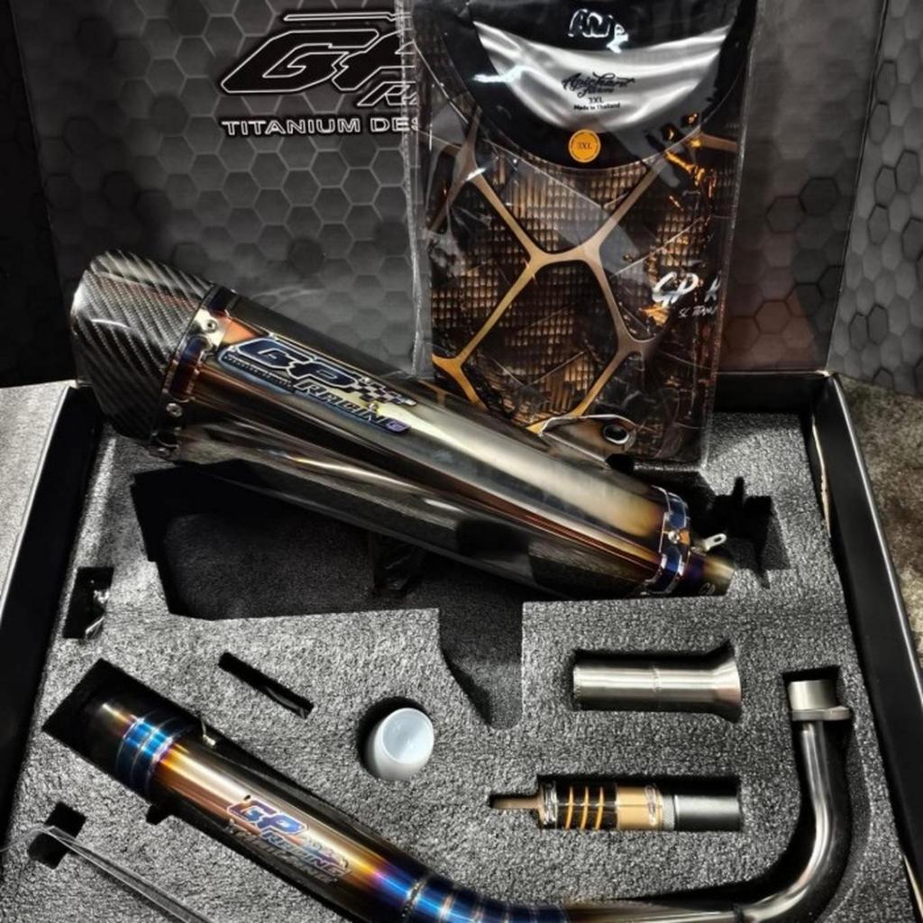 Knalpot Gp Racing Stainless Xmax X-Max GP Racing Original Quality