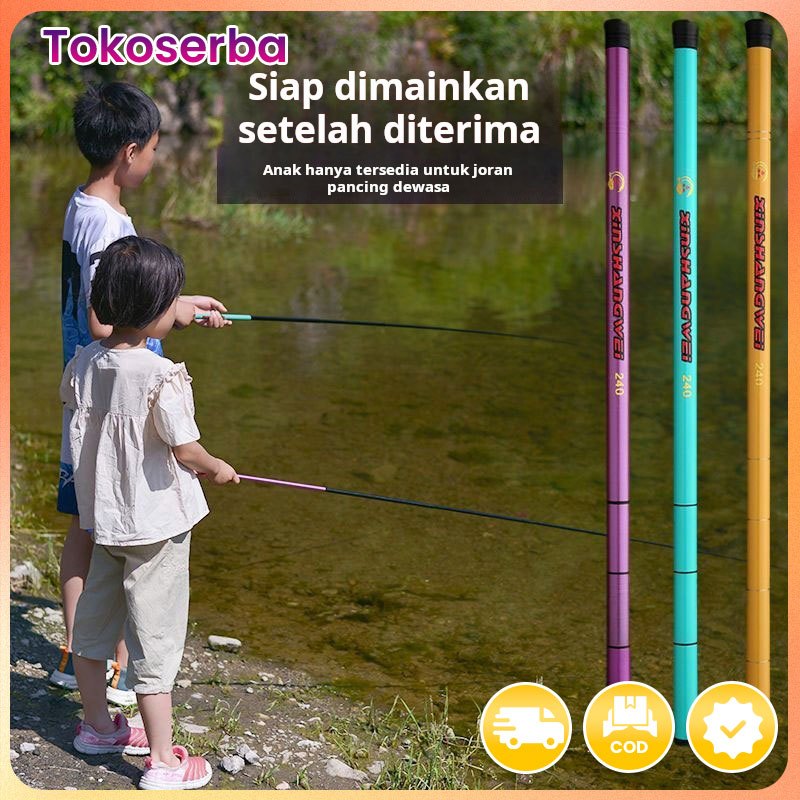 Joran pancing mini portabel, sangat pendek, joran tangan mini, joran pancing sungai ultra ringan, jo
