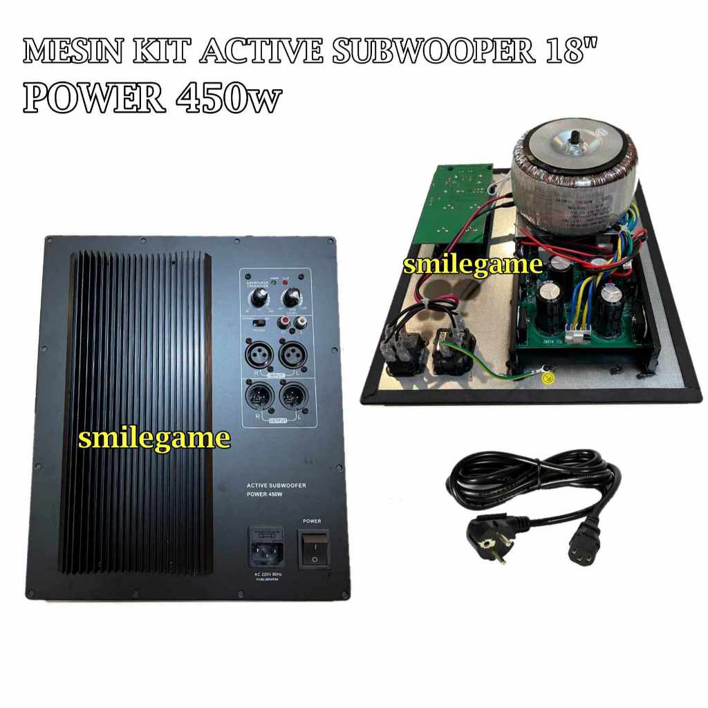 Modul Speaker Subwoofer / Kit Subwoofer HT-500 Class H Mesin Sub 25.5X30cm