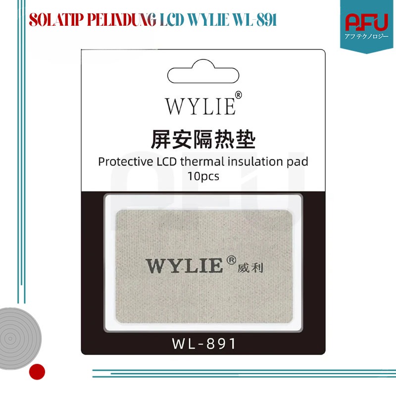 Wylie WL891 LCD Screen IC Transplant Protective Thermal Safety Insulation Pad