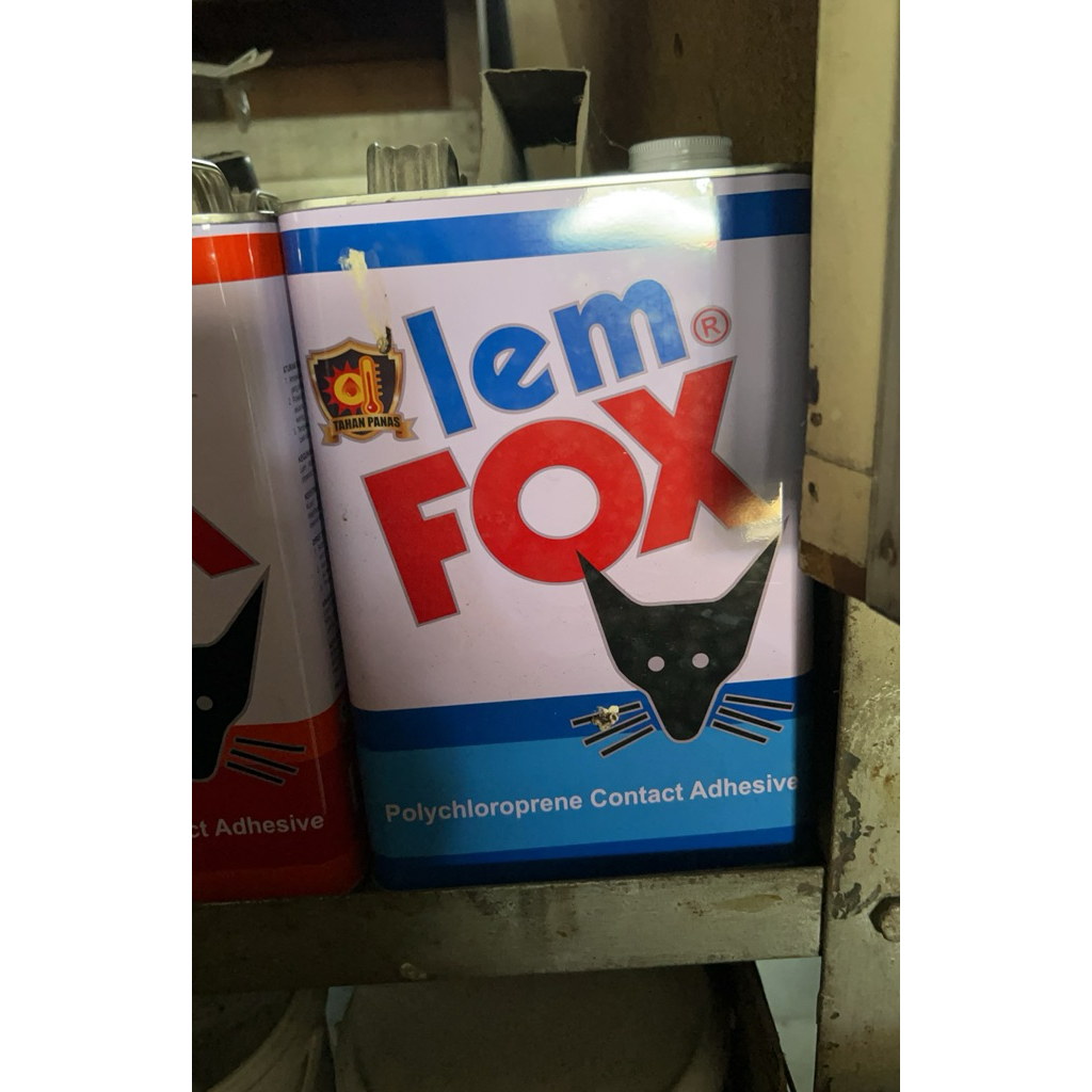 Lem Fox Kuning Galon Biru 2.5kg