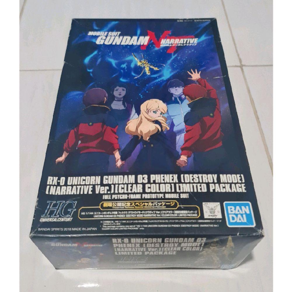 HG 1/144 Unicorn Gundam Phenex Narrative Ver. Clear Color Limited