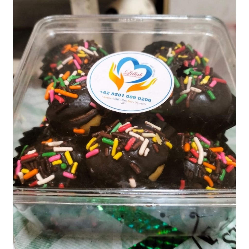 Bola Coklat | Kue Kering Lebaran Camilan Coklat