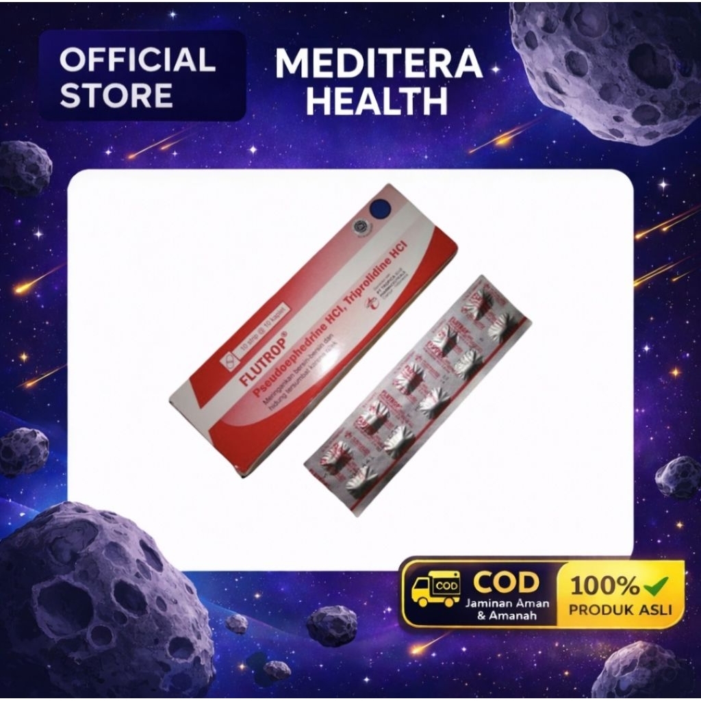 FLUTROP BOX @10 STRIP @ 100 TABLET