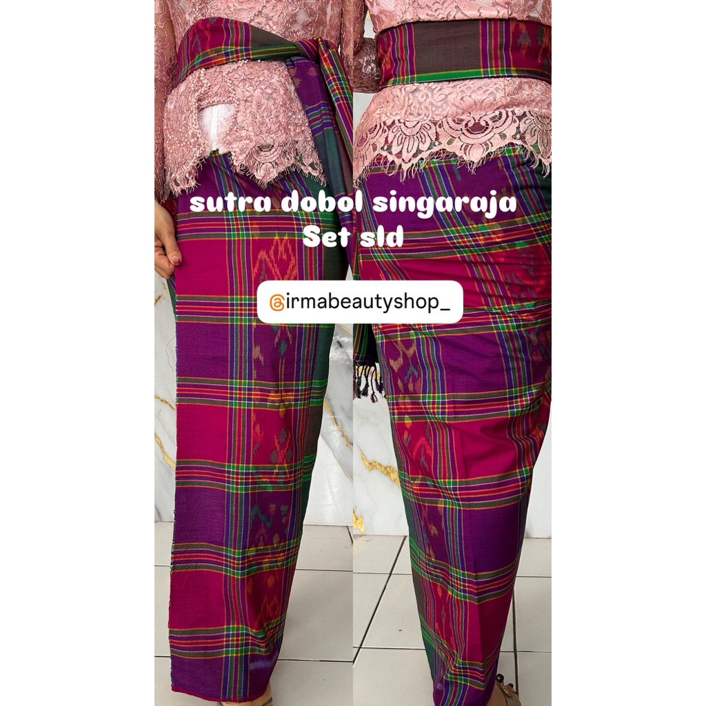Sutra Mastuli Dobol Singaraja Set Selendang