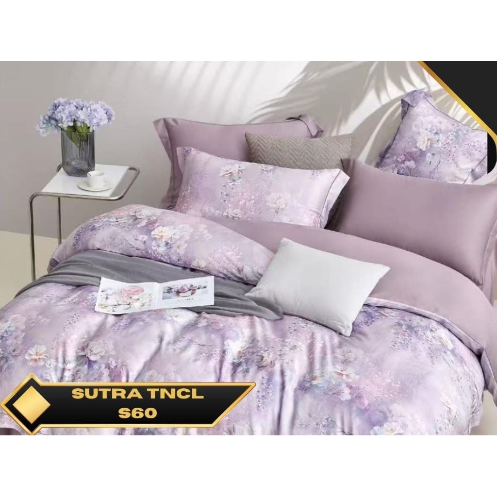 sprei sutra organik 60s 200x200x40 kingkoil