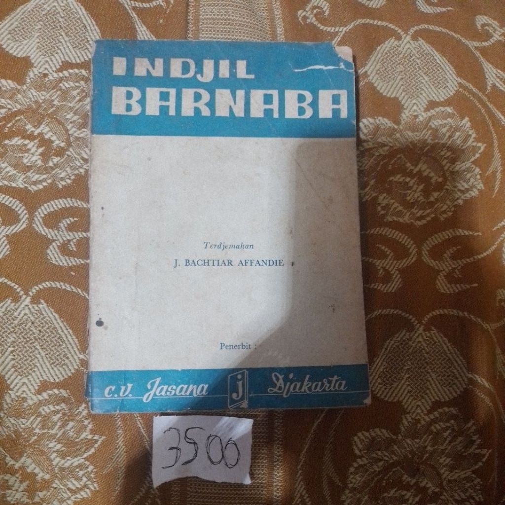 INDJIL BARNABA Terjemahan J. BACHTIAR AFFANDIE