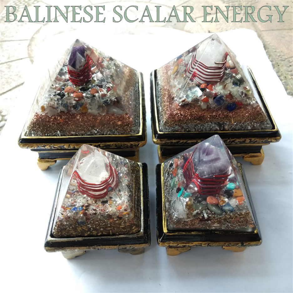 MINI PIRAMID ORGONITE SCALAR ENERGY