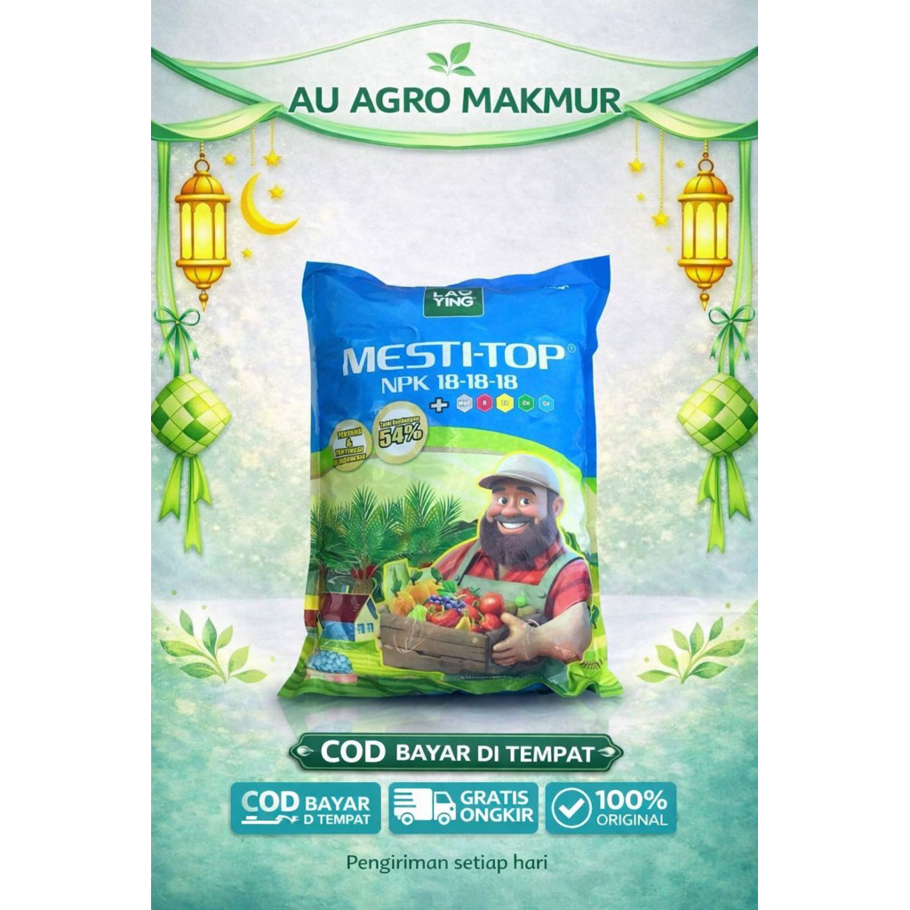 Pupuk NPK 18-18-18 Laoying – Pupuk Tanaman Buah Sayur Padi Sawit